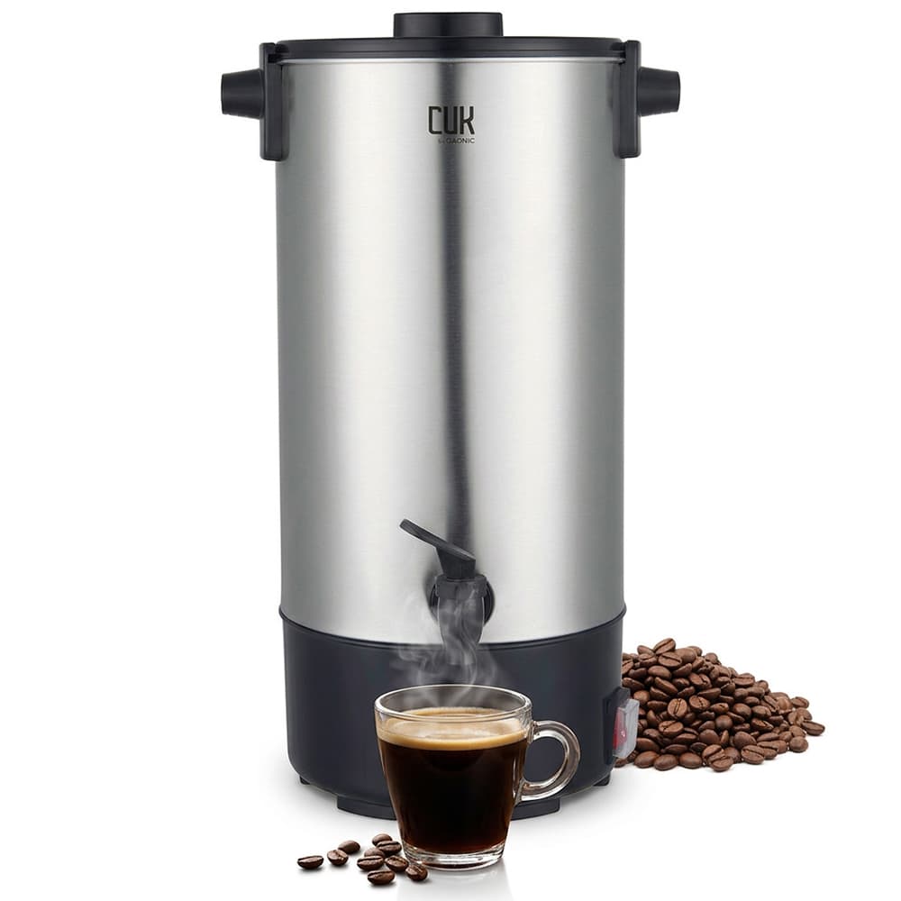 Cafetera Hotelera CUK By Gadnic 40 Tazas 4L Acero Inoxidable Industrial 