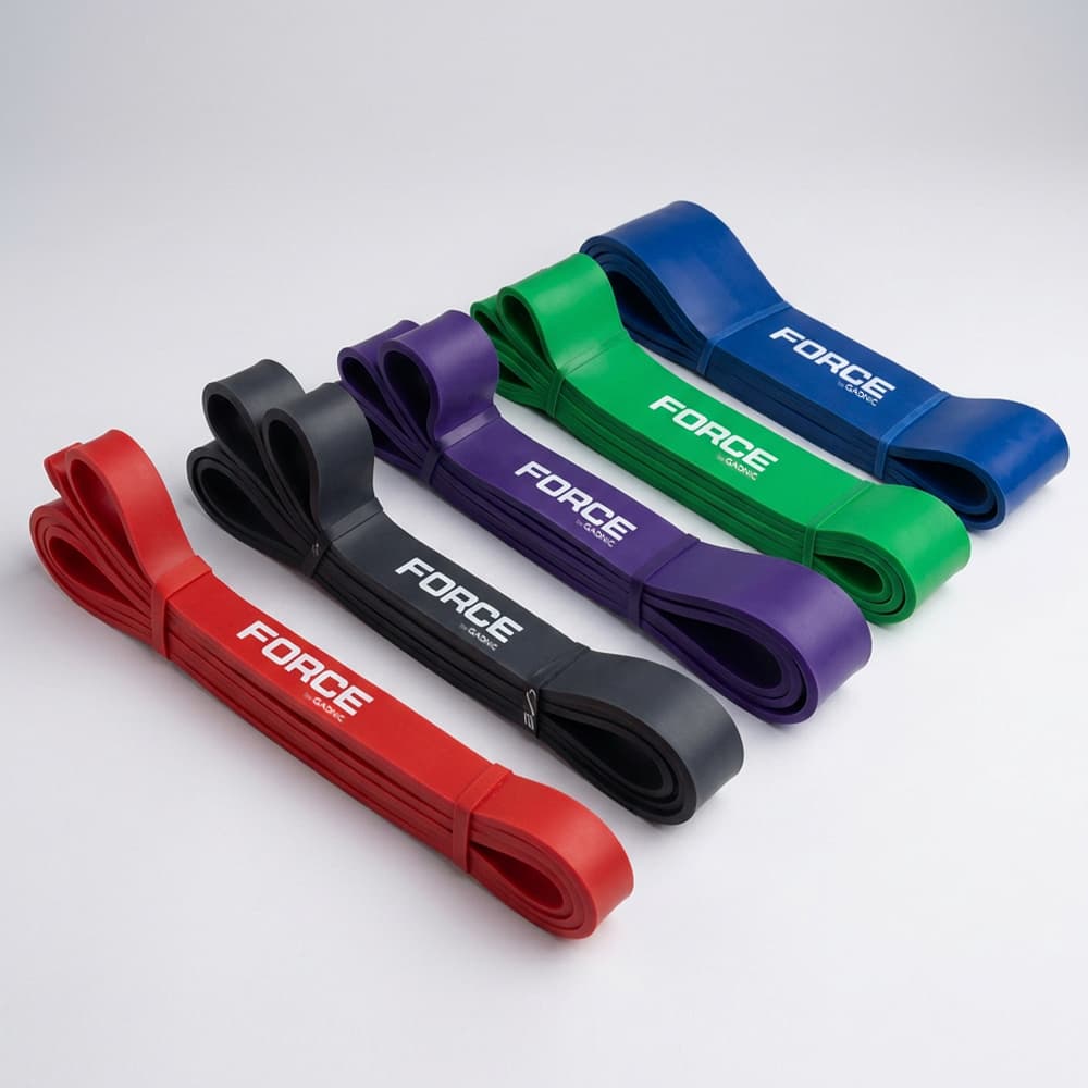 Bandas Elásticas Gadnic Isométricas Fitness Kit x5