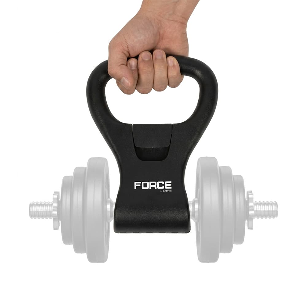 Agarre Convertidor Pesa Rusa Force by Gadnic ABS Para Mancuernas 