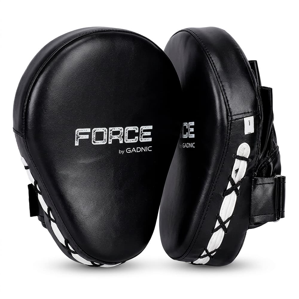 Guantes Foco Boxeo Gadnic Manoplas Curvo Profesional 
