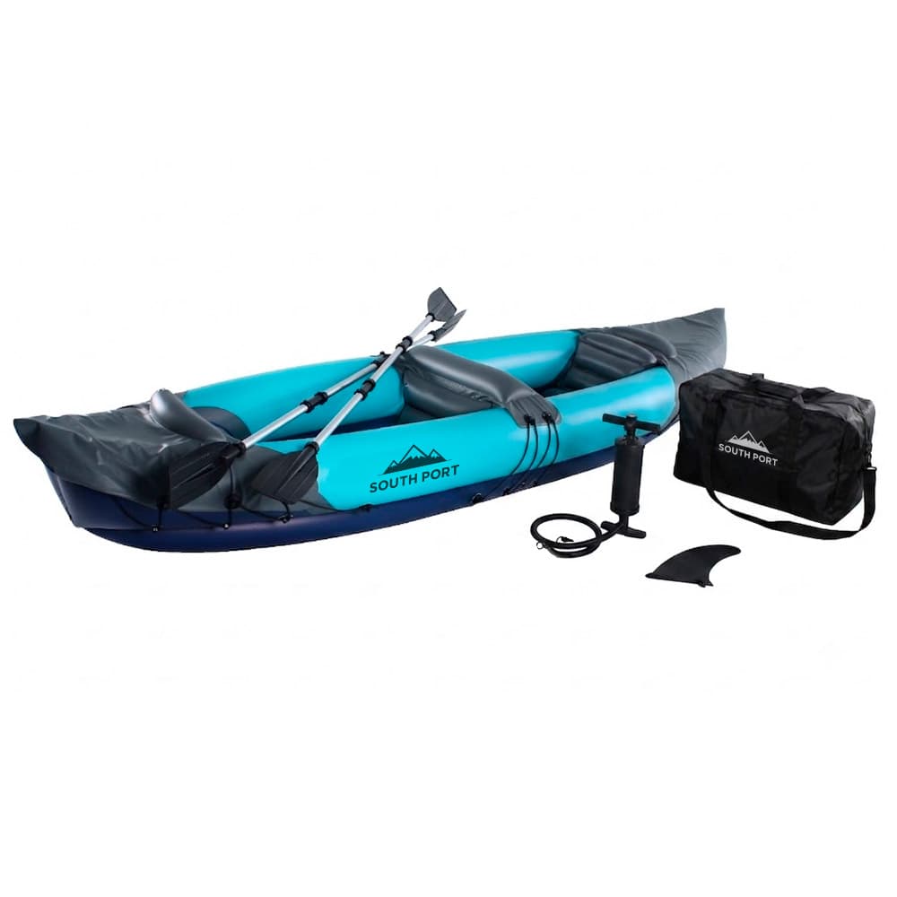 Kayak Inflable South Port by Gadnic 2 Personas 330cm Con Remos Y Bomba