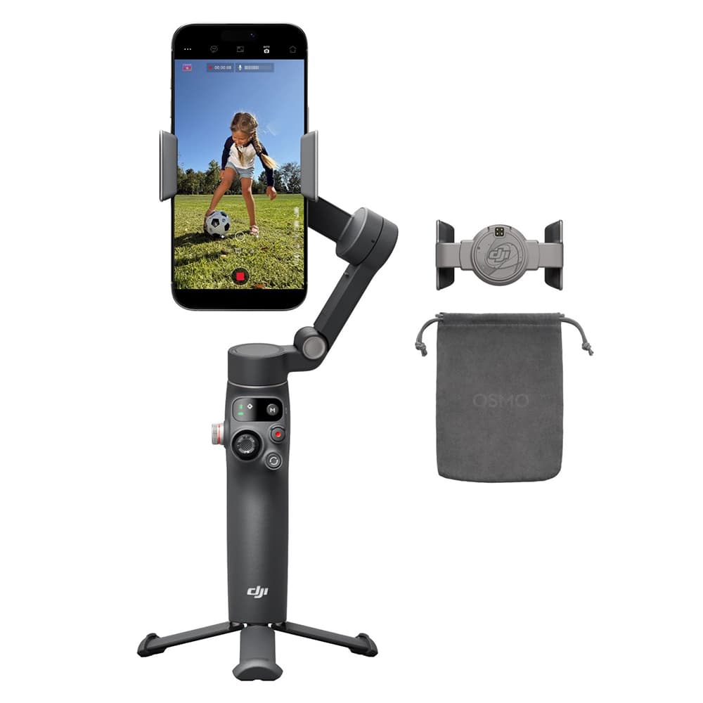 Estabilizador DJI Osmo Mobile 8 Bluetooth 5.3 Varilla De Extensión Integrada Trípode Incorporado
