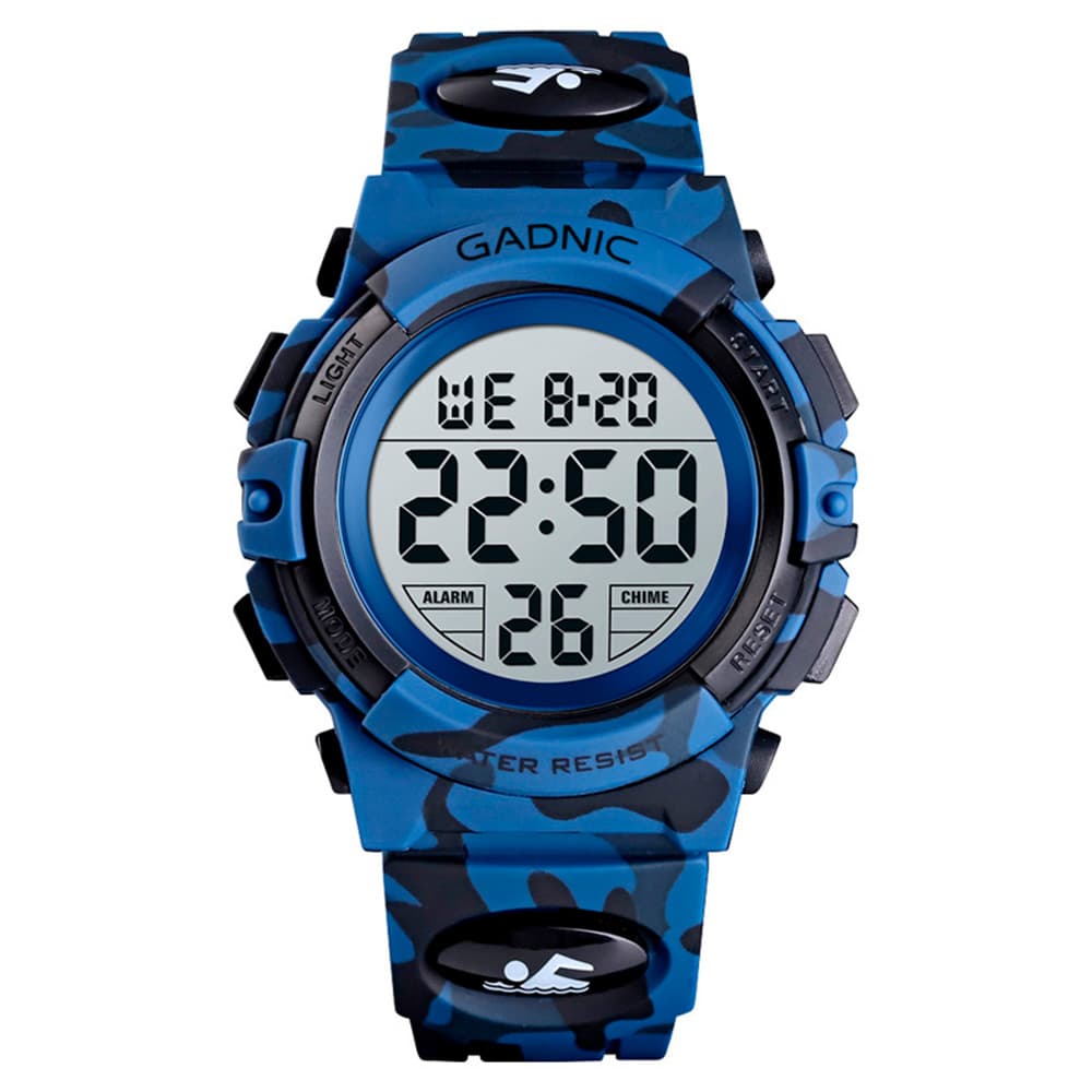 Reloj Digital Para Niños Gadnic Deportivo Resistente Al Agua