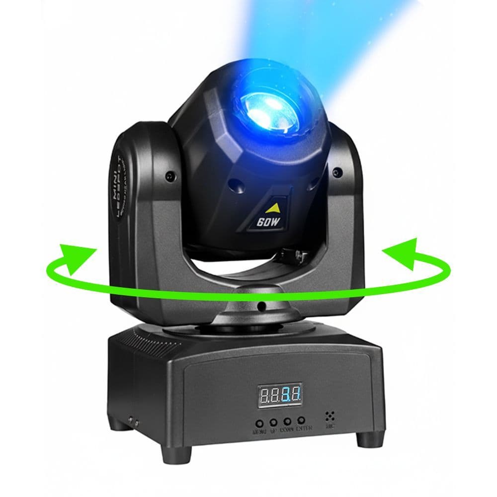 Luz LED Para DJ Gadnic Cabezal Móvil 30W Bid Dipper 220v