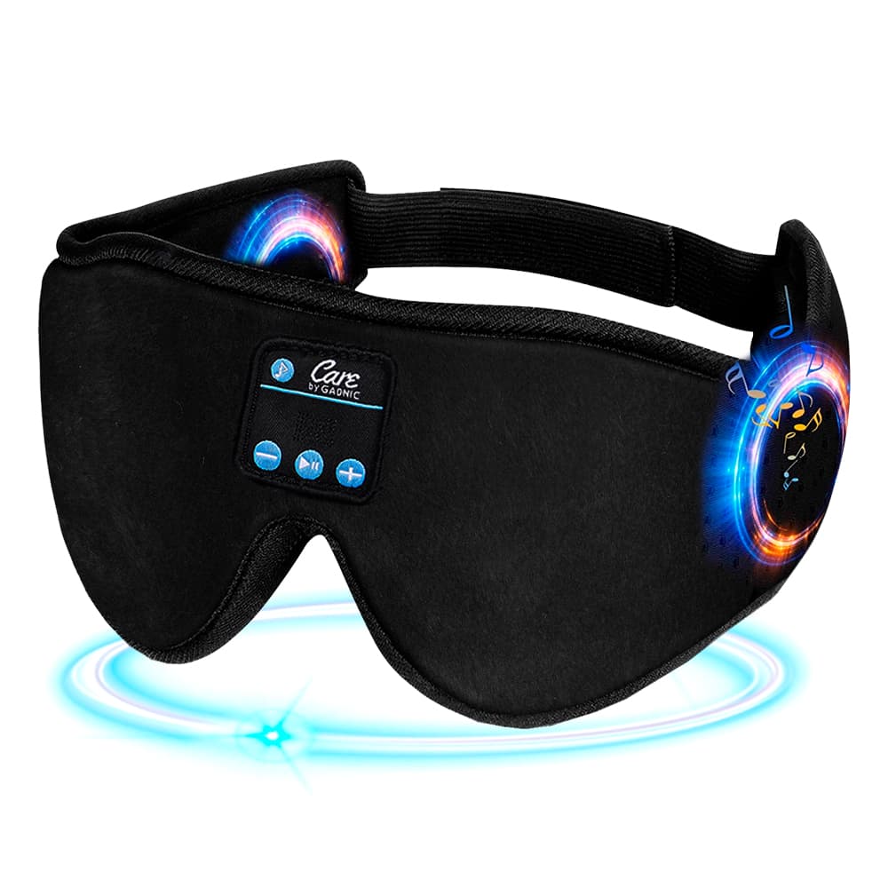 Auriculares Antifaz Para Dormir Gadnic AN2BT Refrigerante BT Bloqueo Total Tela Suave Audio Privado