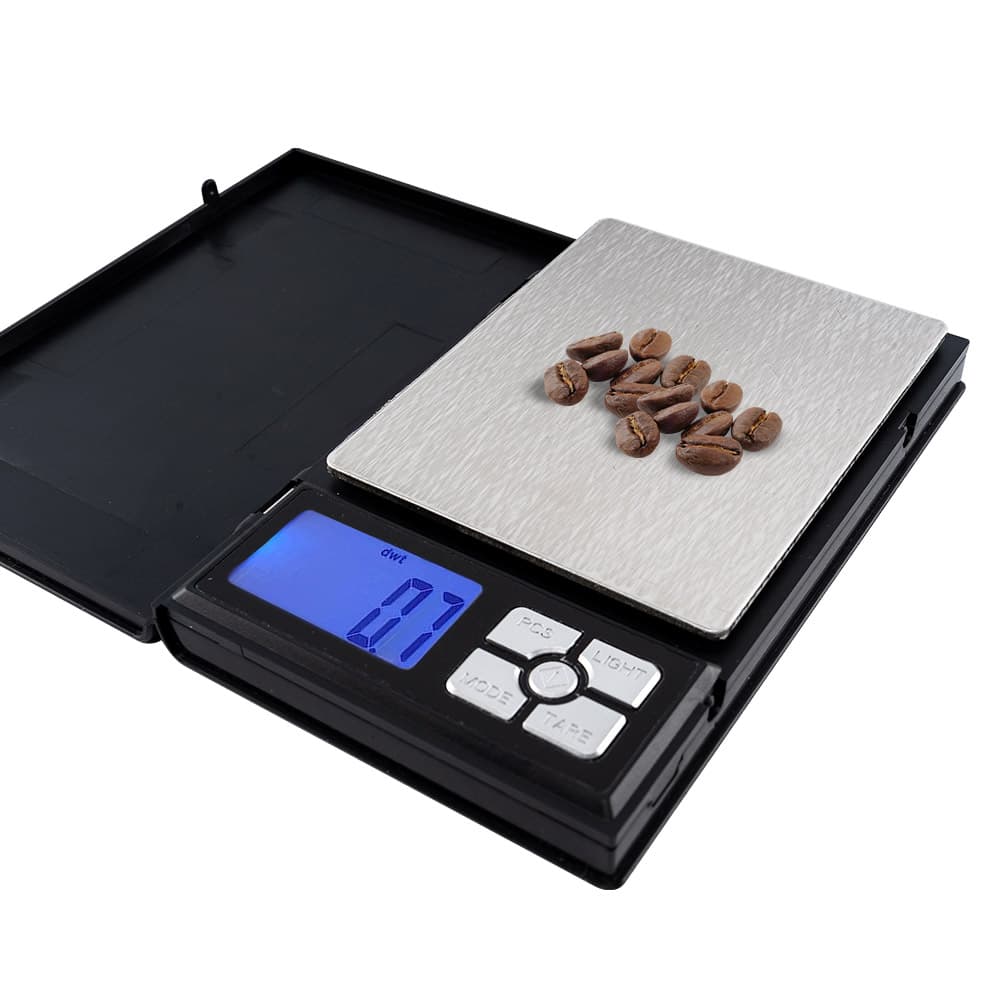 Balanza Digital Gadnic Hasta 2 Kg Resolucion 0,1 G Platina Acero Inoxidable