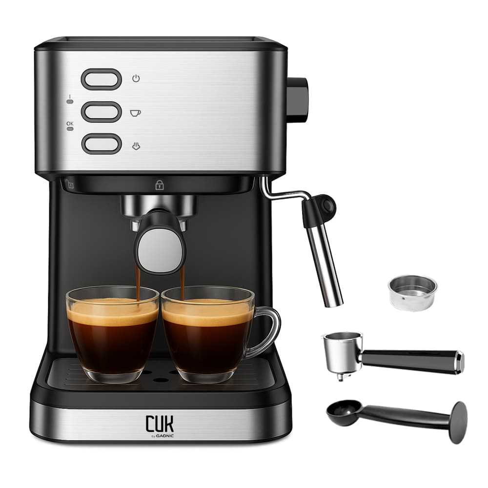 Cafetera Espresso Cuk By Gadnic 20 Bar Con Espumador 15L 1050W Usado