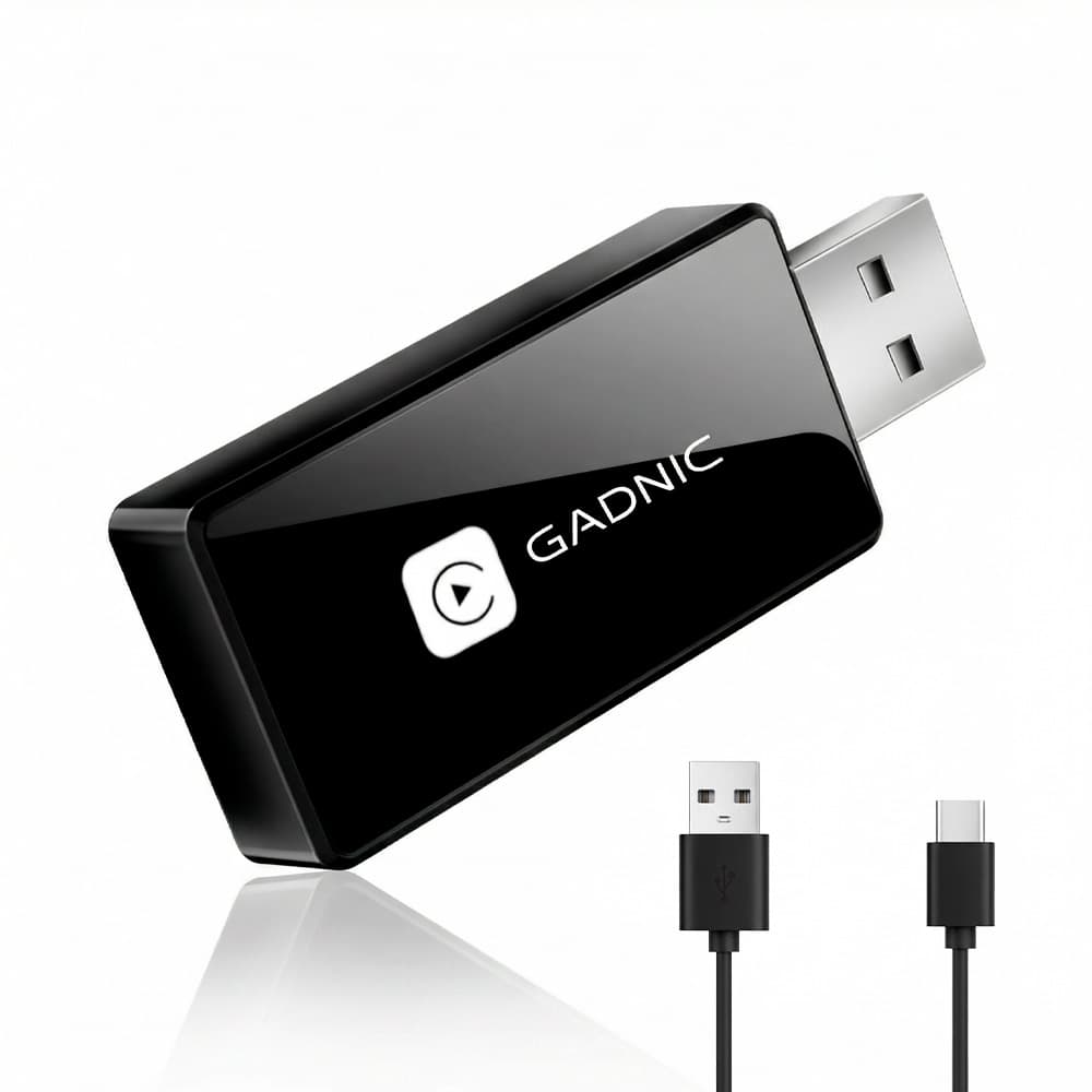 Adaptador Inalámbrico Gadnic Para Auto BT Conexión Automática