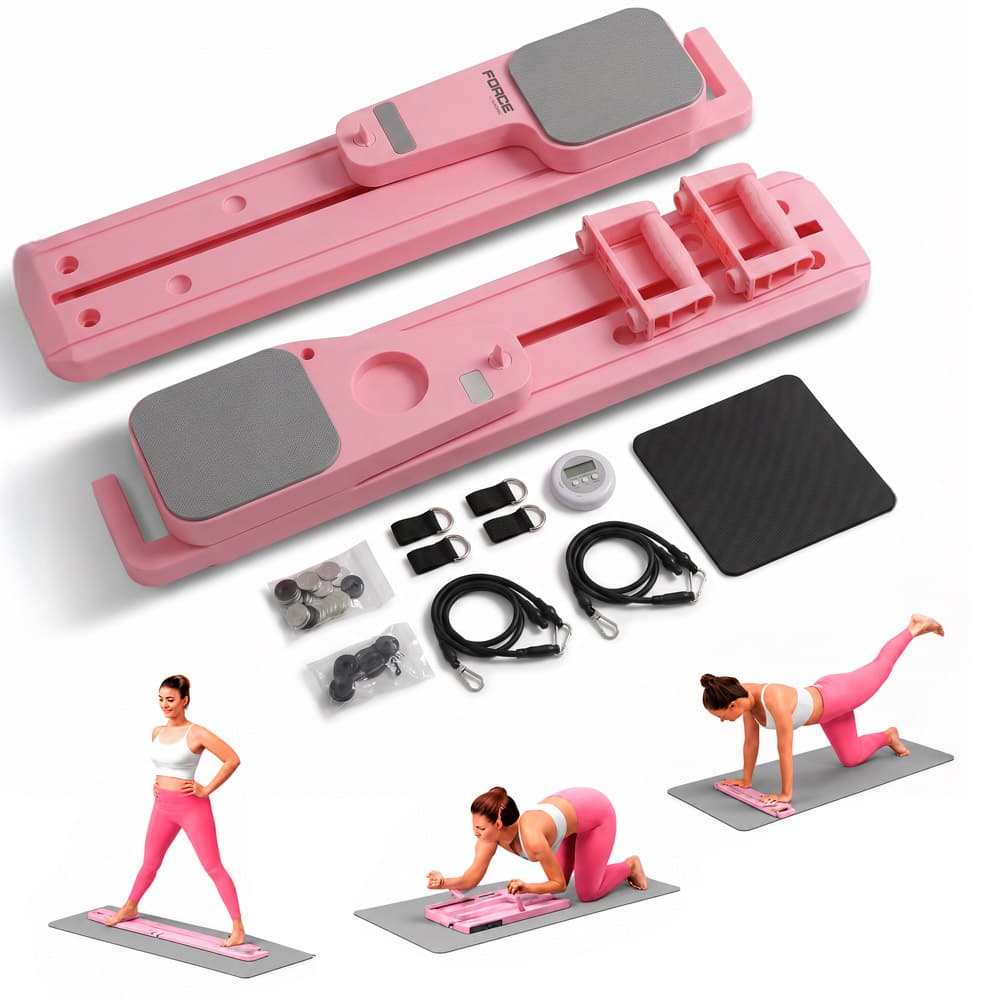 Tabla Pilates Reformer 12 en 1 Force By Gadnic Portátil