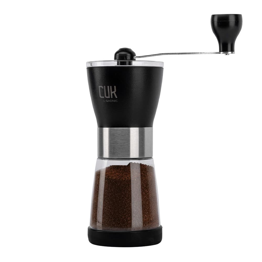 Molinillo De Cafe Manual Gadnic Portatil Ajustable En Acero Inoxidable Y ABS Para Cafe Semillas Y Especias