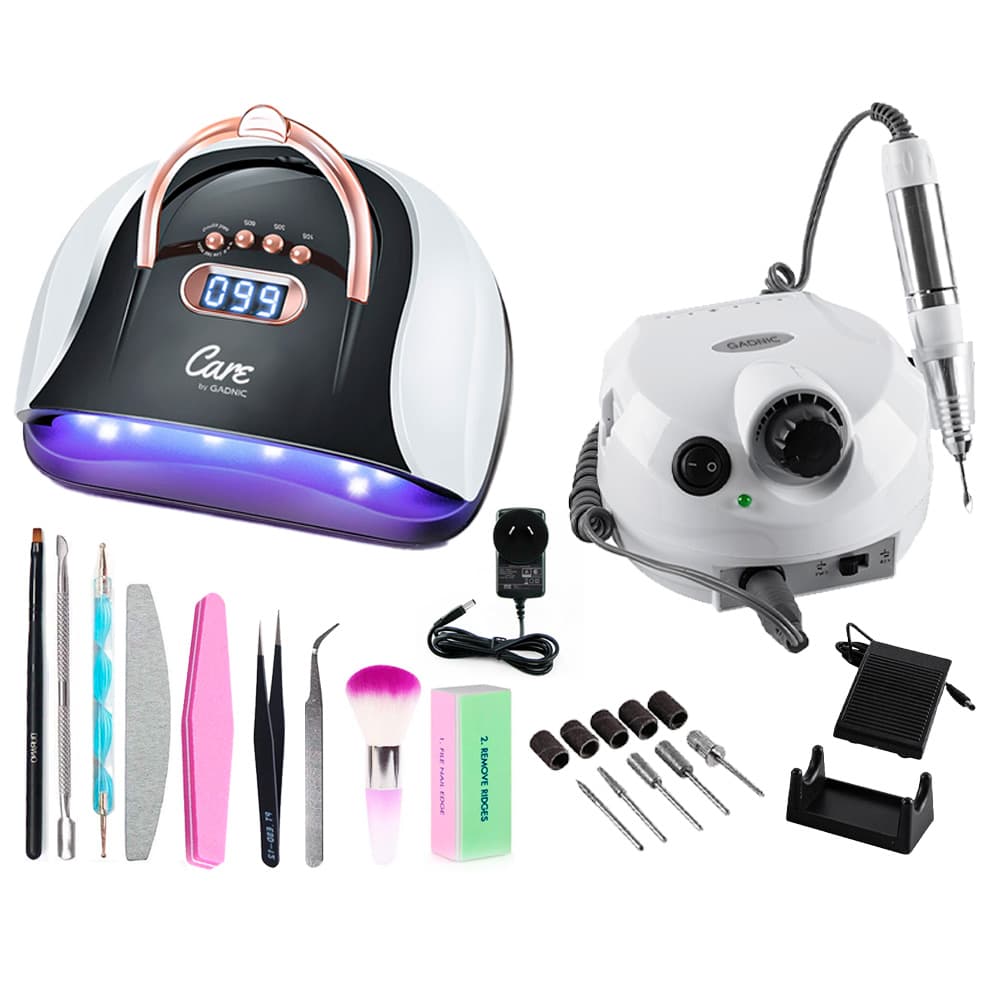 Kit manicura Cabina Uñas C4 Plus 256W Torno T202