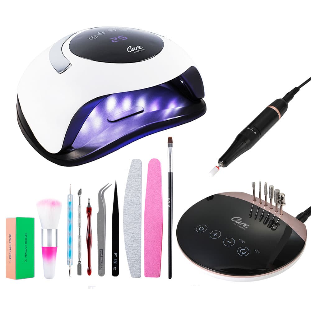 Set manicura Torno Para Uñas TCH45 + Cabina de uñas BQ5