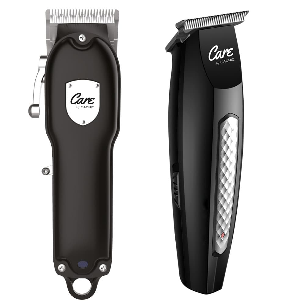 KIT Peluqueria Barberia Profesional Cortadora Pelo + Patillera Recargable