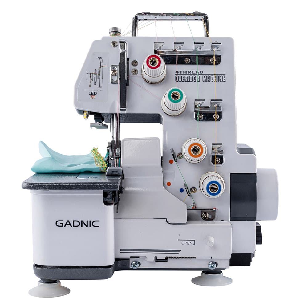 Máquina de Coser Overlock SW11000 Gadnic Semi Industrial 4 y 3 Hilos Luz Led Pedal 1000 Ppm