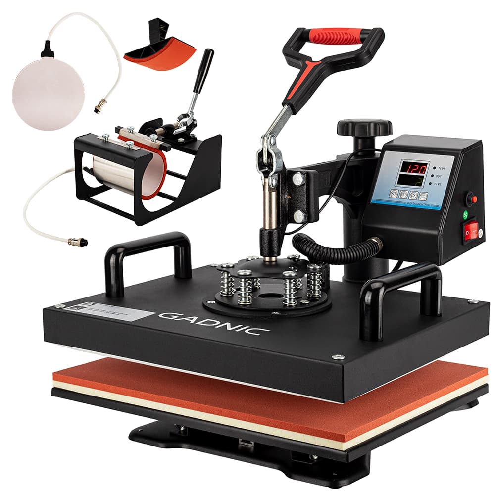 Máquina de Sublimado Estampado Gadnic MS2 Combinada Multifuncional 8 en 1 Outlet