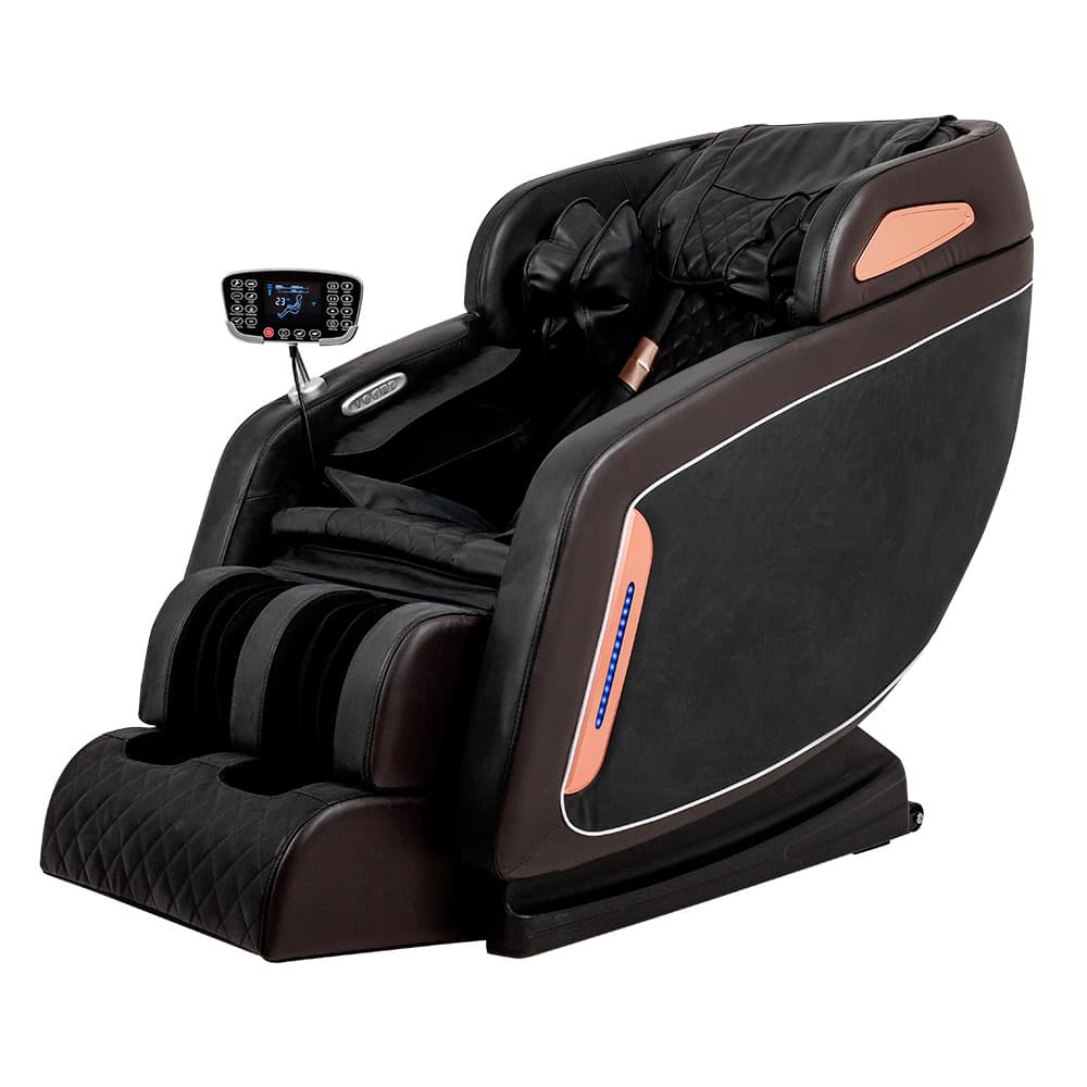 Sillón Masajeador Gadnic Relax Rodillos Calor BT Control Remoto Pantalla Led