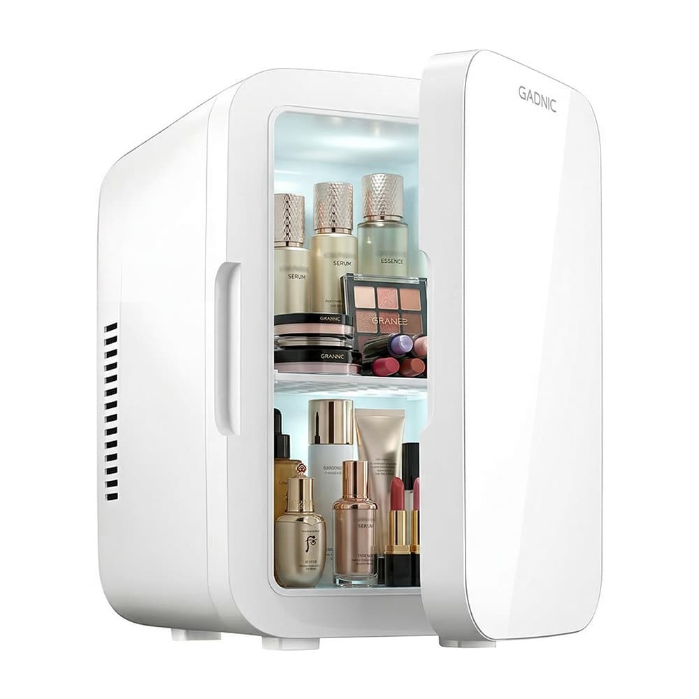 Mini Heladera Para Cosmeticos Make Up Hogar Gadnic 6L Frío Calor Outlet