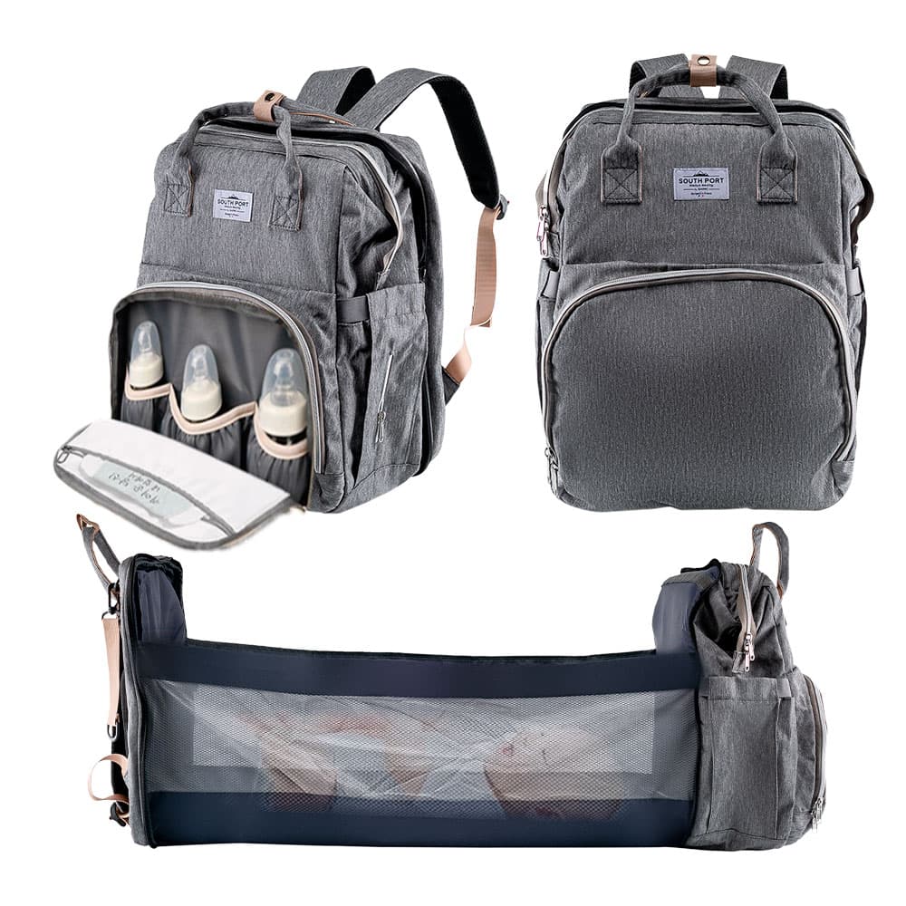 Bolso Mochila Maternal Térmica Múltiple
