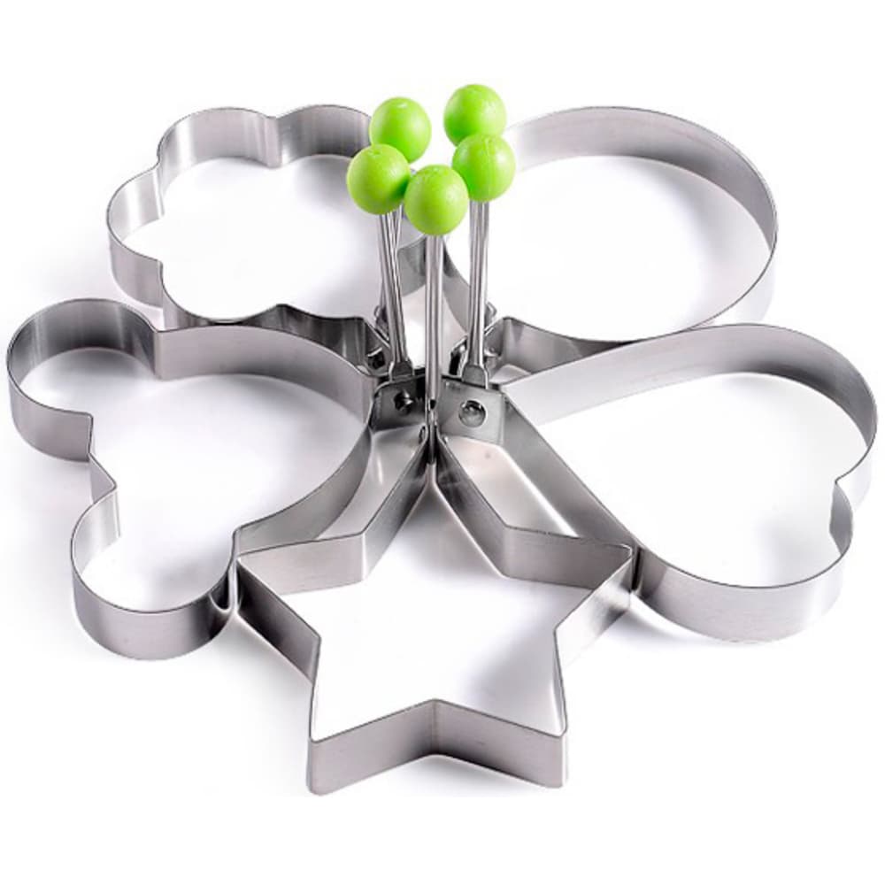 Molde Para Huevo Frito Gadnic Formas Acero Inoxidable