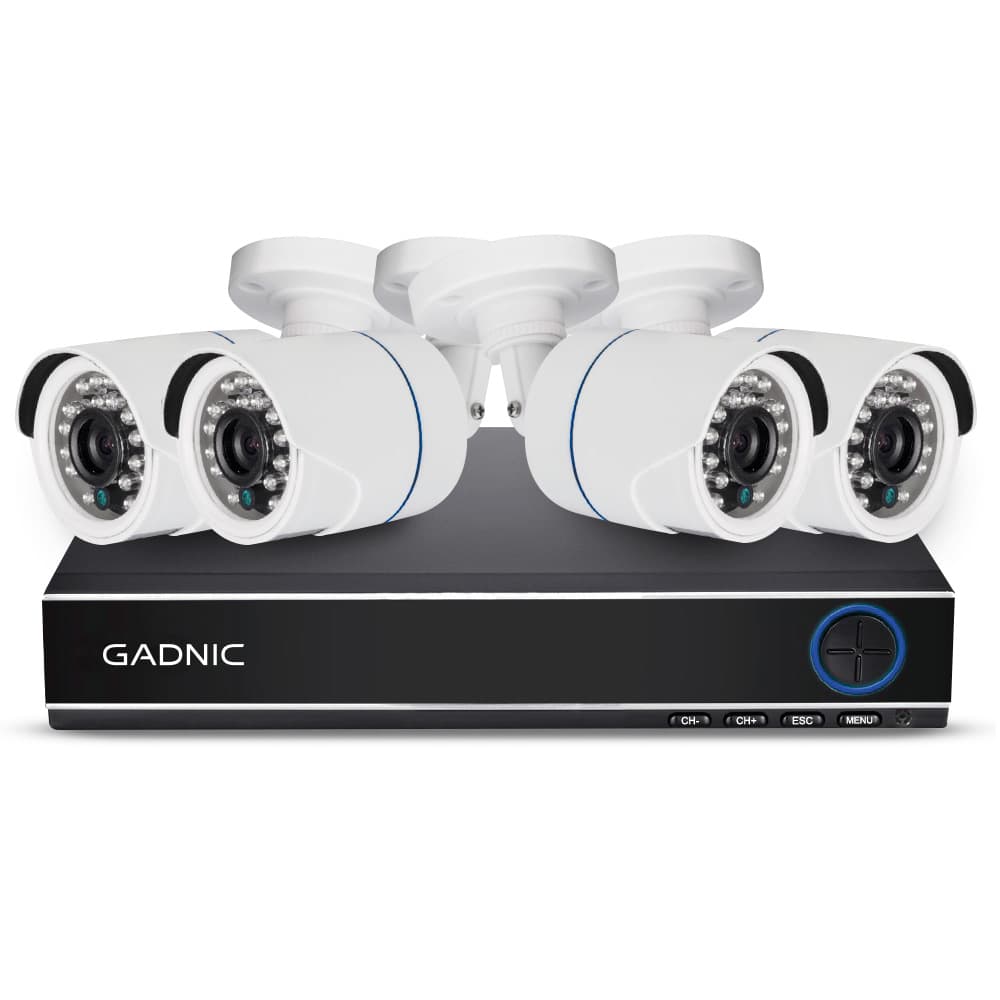 Cámaras de Seguridad DVR Gadnic 16CH x4 Interior / Exterior IP CCTV Visión Nocturna Usado