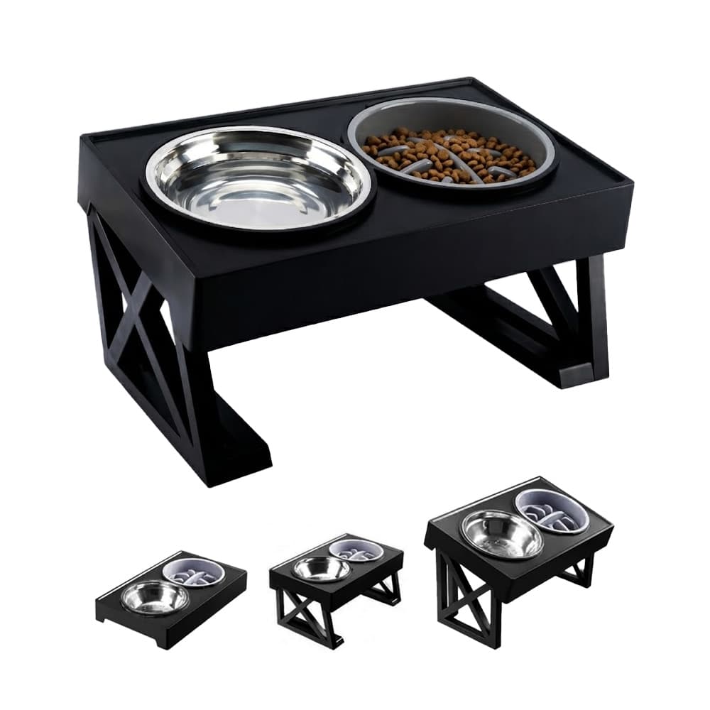 Cuenco Elevado Mueble para Mascotas Gadnic PET09 Platitos de Agua y Comida Outlet