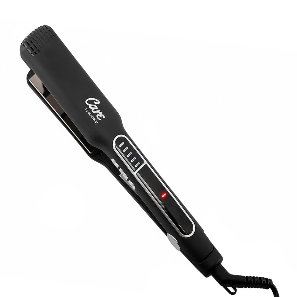 Planchita de Pelo Gadnic PL20D Liso Extremo 230C 360 Grados Apagado Automático Placas Anchas
