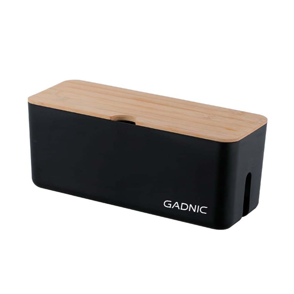 Caja Organizadora de Cables Gadnic Diseño Nórdico Decorativo