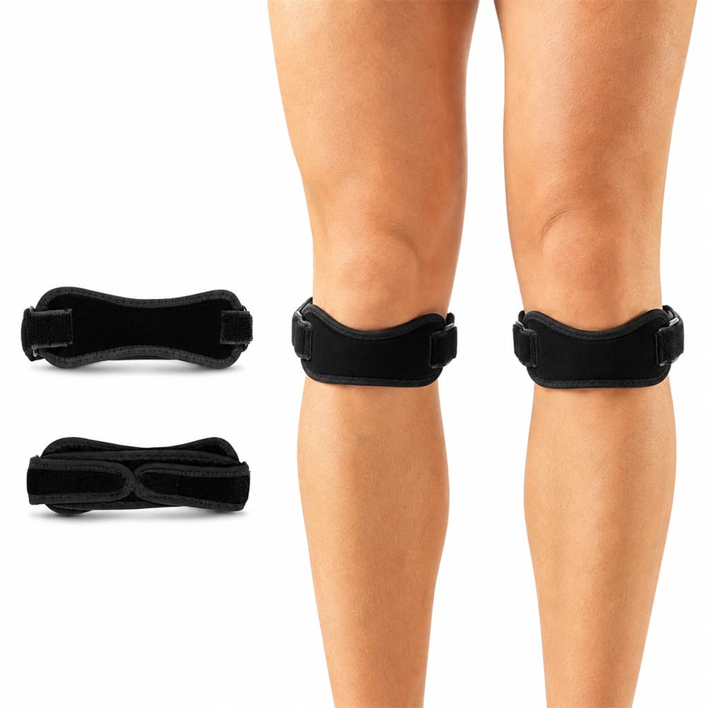 Correa De Rodilla Para Tendones Rotuliano Gadnic Regulable Silicona